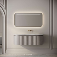 Belgravia Vanity Unit & Stone Basin 1200mm Sabbia Grigio Oak